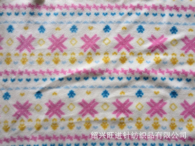 紹興旺進(jìn)針紡織品 專(zhuān)業(yè)廠家生產(chǎn)豹紋印花搖粒絨與玩具絨布